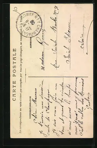 AK Vieu-en-Valromey, Source de la Doue et emplacement jadis consacré par les Romains au culte de la Déesse Adonis