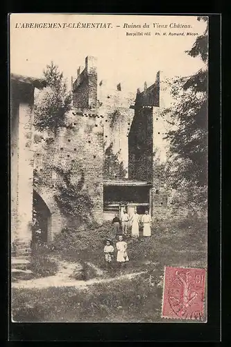 AK L`Abergement-Clémenciat, Ruines du Vieux Chateau