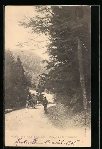 AK Mazière, Foret de Mazière, Route de la Rochette