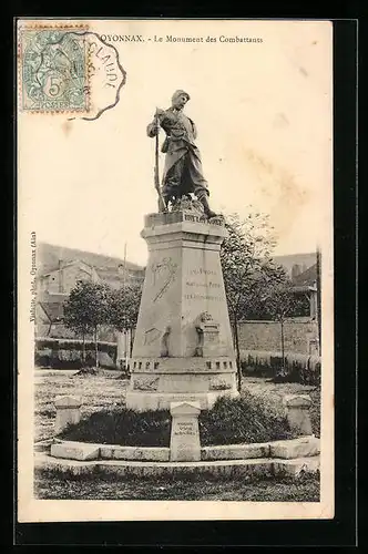 AK Oyonnax, Le Monument des Combattants