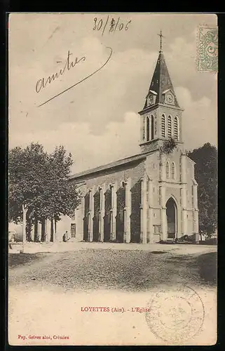 AK Loyettes, L`Eglise