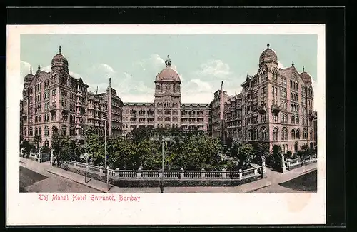 AK Bombay, Taj Mahal Hotel Entrance