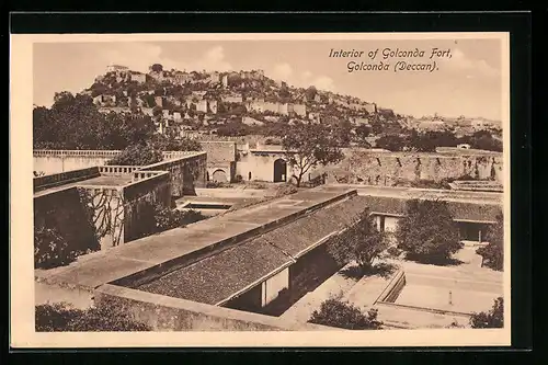 AK Golconda, Interior of Golconda Fort