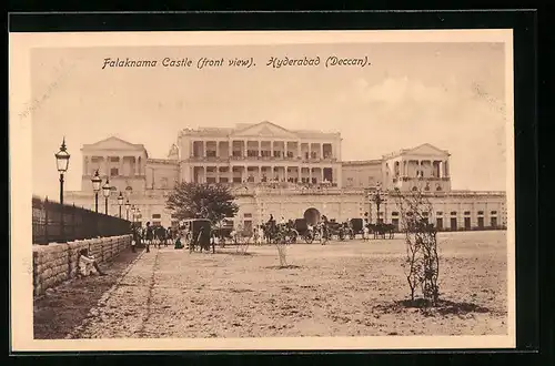 AK Hyderabad, Falaknama Castel (front view)