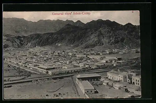 AK Aden, General View of Aden-Camp