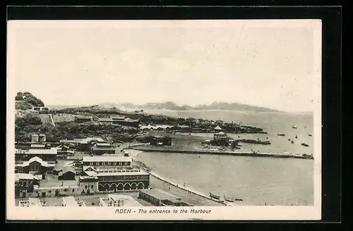 AK Aden, The Entrance to the Harbour