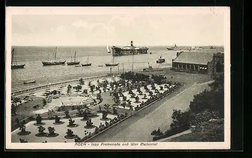 AK Aden, Jopp Promenade and War Memorial