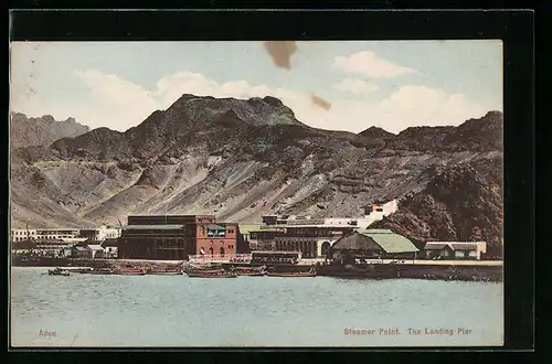 AK Aden, Steamer Point, The Landing Pier