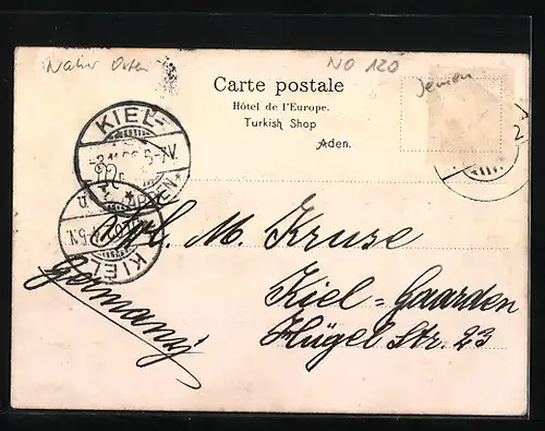 AK Aden, Arab prayer