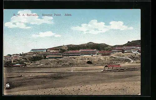 AK Aden, R. G. A. Barracks, Steamer Point