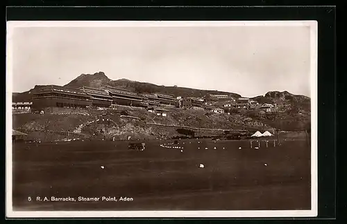 AK Aden, R. A. Barracks, Steamer Point