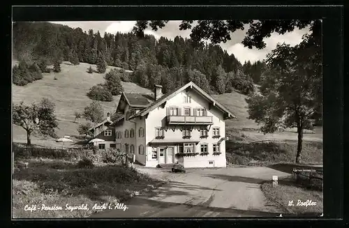 AK Aach i. Allgäu, Café-Pension Seywald