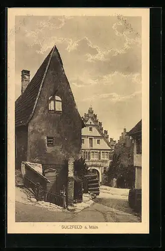 AK Sulzfeld / Main, Strassenpartie