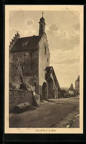 AK Sulzfeld / Main, Ortspartie