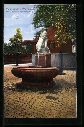 AK Kaiserslautern, Neuer Brunnen am Marktplatz