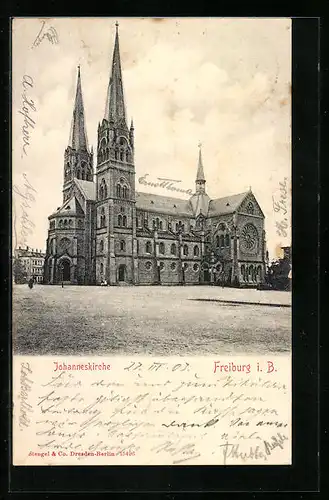 AK Freiburg i. B., Johanneskirche