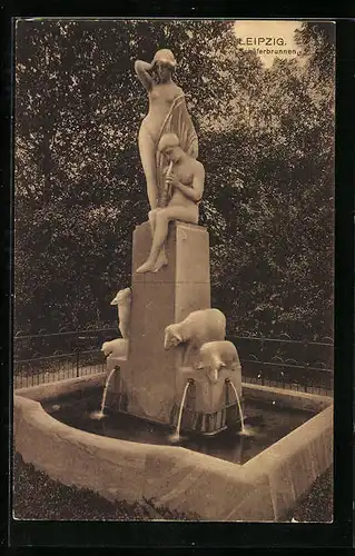 AK Leipzig, Schäferbrunnen