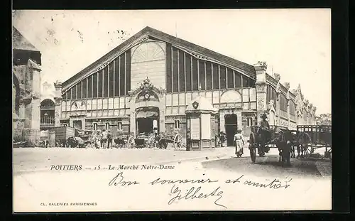 AK Poitiers, Le Marché Notre-Dame