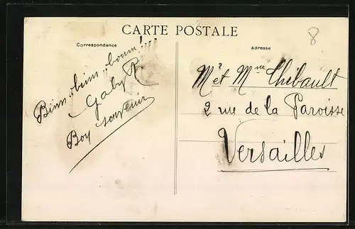 AK Chauvigny, Entrée de la Ville route de Poitiers