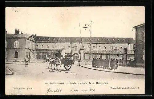 AK Chatellerault, Entrée principale de la Manufacture