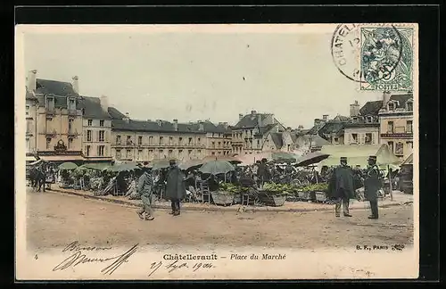 AK Chatellerault, Place du Marché