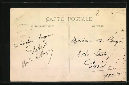 AK Mirebeau-en-Poitou, Place de la République