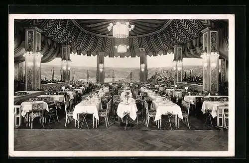 AK Berlin-Tiergarten, Innenansicht des Hauses Vaterland, Am Potsdamer Platz