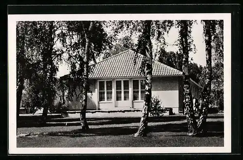 AK Döberitz, Olympisches Dorf, Wohnhaus an der oberen Dorfaue