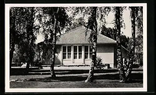 AK Döberitz, Olympisches Dorf, Wohnhaus an der oberen Dorfaue