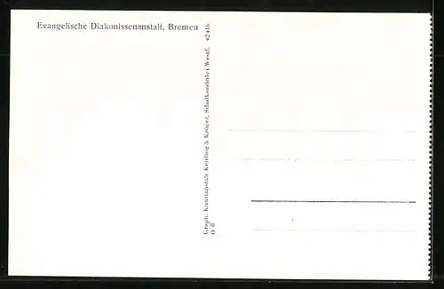 AK Bremen, Evangelische Diakonissenanstalt, Schwerster-Esssaal