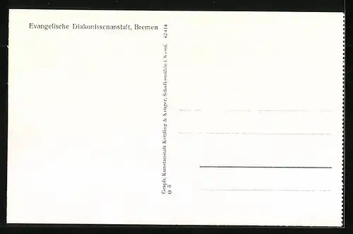 AK Bremen, Evangelische Diakonissenanstalt, Kapelle