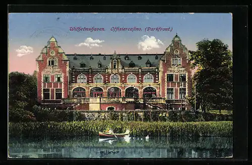 AK Wilhelmshaven, Offiziercasino, Parkfront