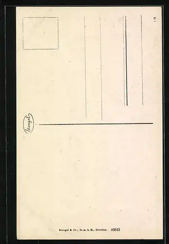 AK Worms, Hagenstrasse mit Dom