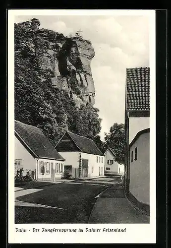 AK Dahn, Jungfernsprung im Dahner Felsenland