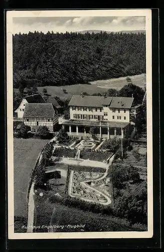 AK Winterbach / Remsthal, Kurhotel Engelberg, Luftbild
