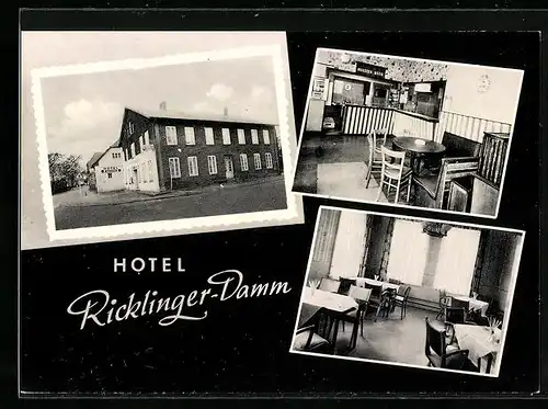 AK Rickling, Hotel Ricklinger Damm, Inh.: W. Schreiber