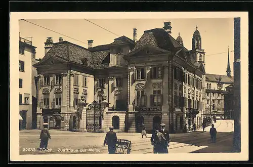 AK Zürich, Zunfthaus zur Meise