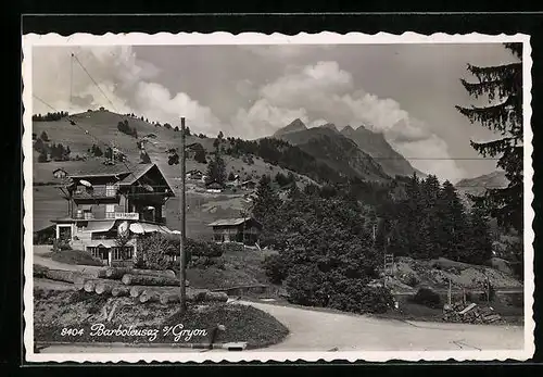 AK Barboleusaz-sur-Gryon, Restaurant-Tearoom, Jean Anex