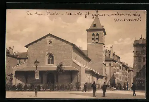 AK Genève, l'Eglise de St-Gervais
