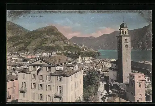 AK Lugano, Panorama e Monte Bré