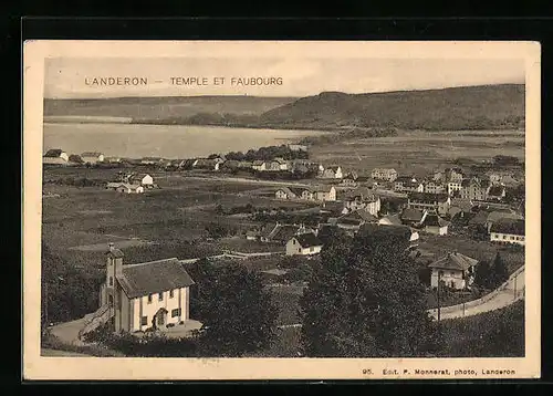 AK Landeron, Temple et Faubourg
