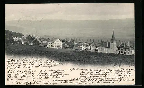 AK Fontainemelon, Vue Générale, Cote ouest