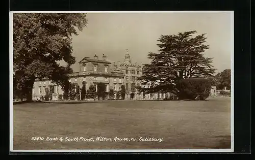 AK Salisbury, Wilton House, East & South Front