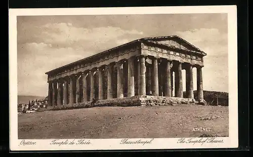 AK Athen, Temple de Thesée