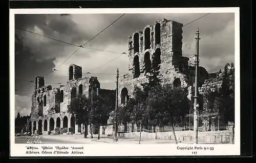 AK Athènes, Odeon d'Hérode Atticus