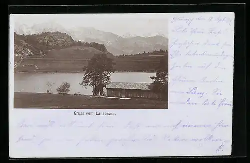 Foto-AK Fritz Gratl: Luzern, Ansicht des Wasserturmes