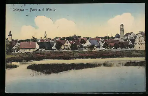 AK Oettingen, Partie an der Wörnitz