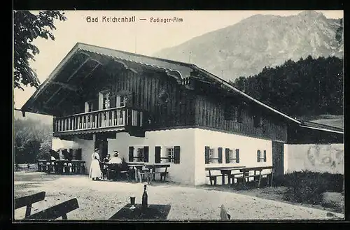AK Bad Reichenhall, Gasthaus Padinger-Alm