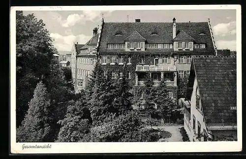 AK Nördlingen, Ev. Haushaltungsschule, Kinderpflege- u. Hausgehilfinnenschule, Frauenfachschule mit Schülerinnenheim