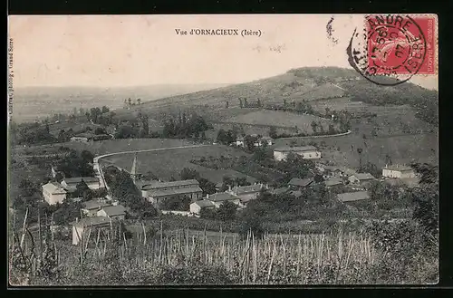 AK Ornacieux, Vue générale